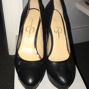 Jessica Simpson platform pumps